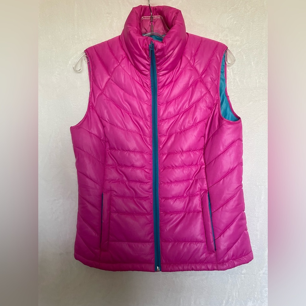 RAZZLE DAZZLE women Puffer Vest full zip size M